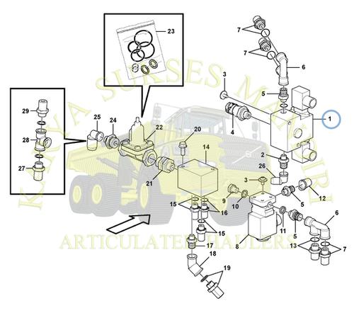 Jual VOE 11115488 SOLENOID VALVE ORIGINAL - VOLVO ADT