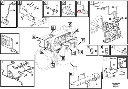 Jual 20524936 | 21385453 | 20556500 | 22320906 BOOST PRESSURE SENSOR